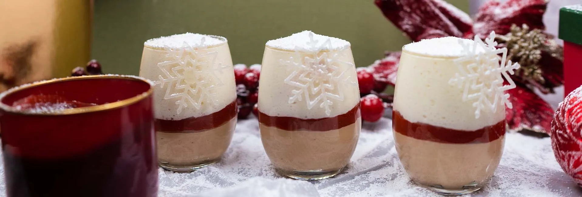 recipe image Verrine Cocoa–Rhubarb