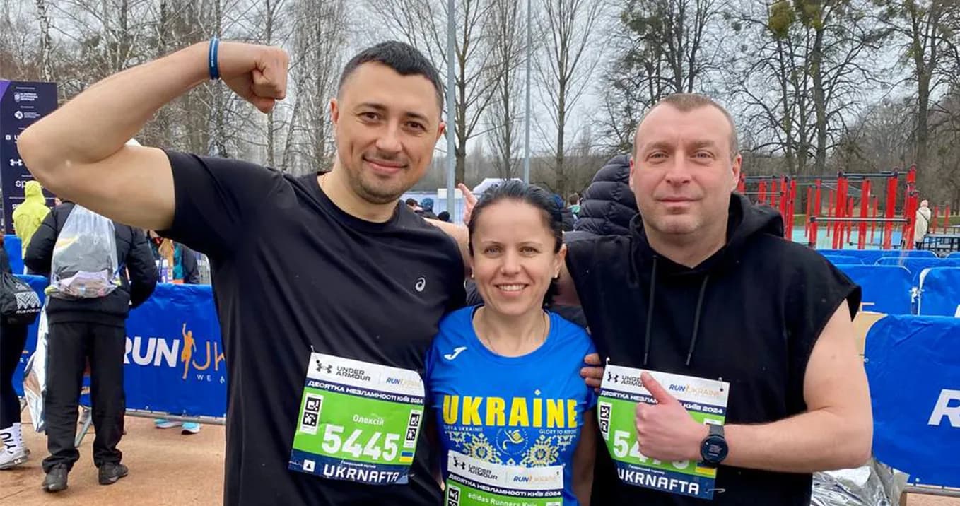 recipe image Participating in the "Unbreakable Ten" Run by Run Ukraine
